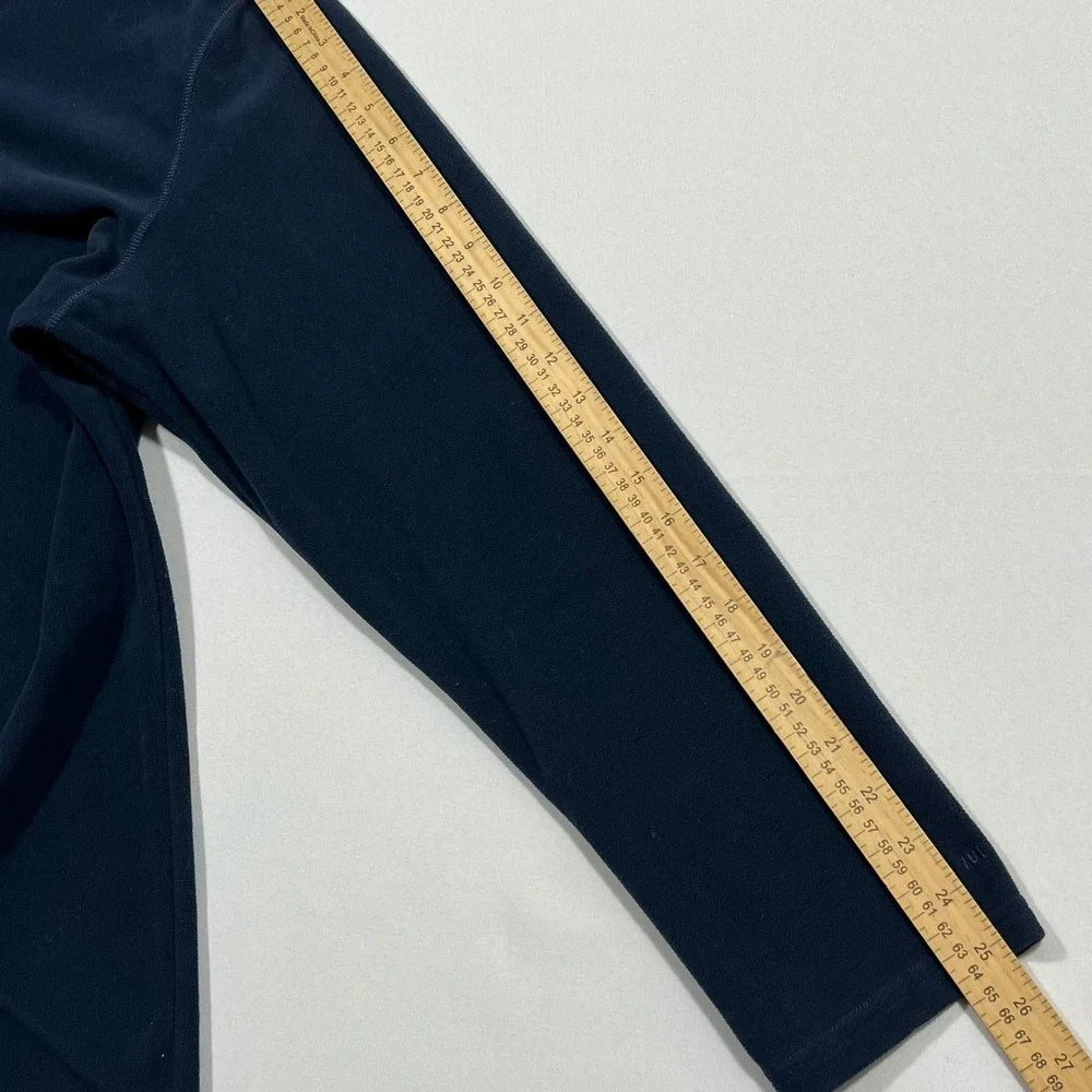 The North Face TKA 100 Fleece 1/4 Zip Pullover Navy‎ Blue Outdoor Mens XL